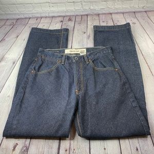 Gap Cross Cut Jean Straight Leg Dark Wash Sz 31X30